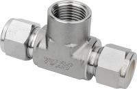 TTF - Тройник с внутренней резьбой по ответвлению Qlaps